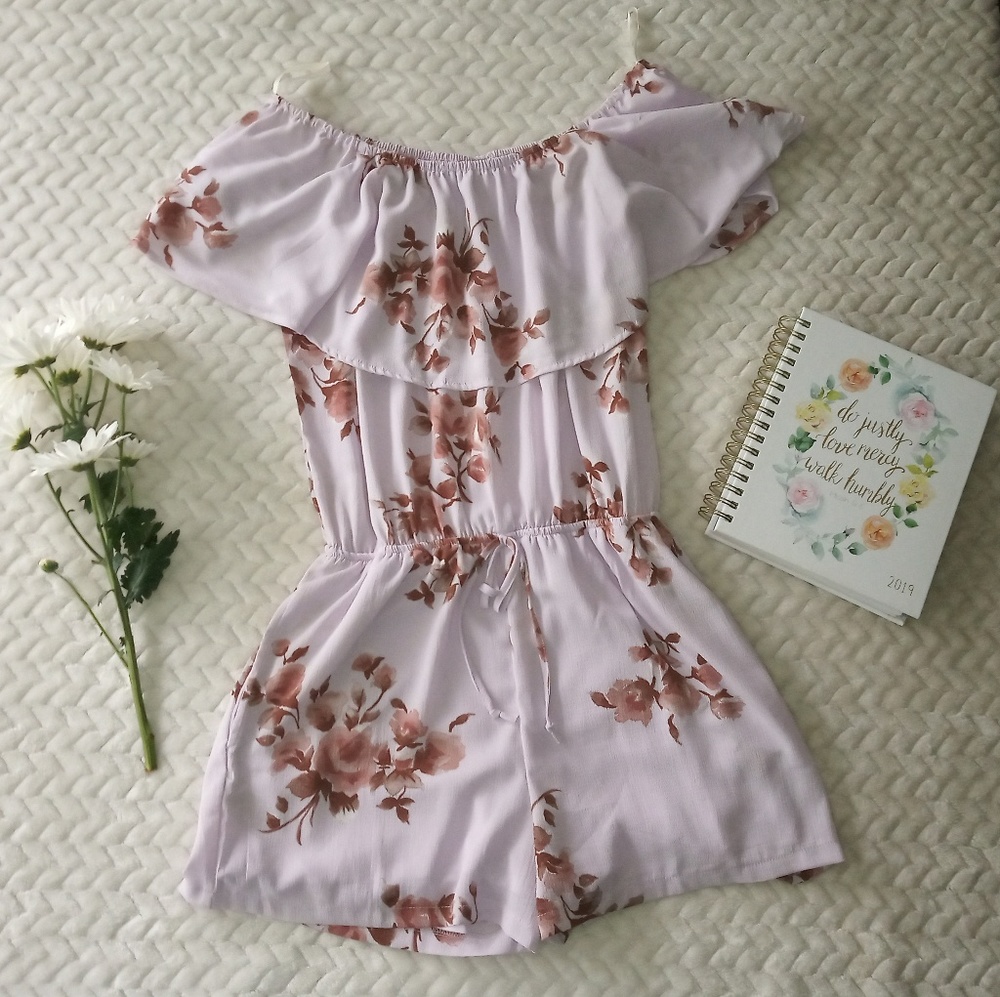 Flowers romper